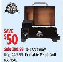 Canadian Tire Portable Pellet Grill offer