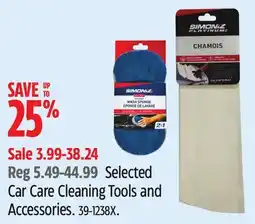 Canadian Tire Selected Car Care Cleaning Tools and Accessories offer