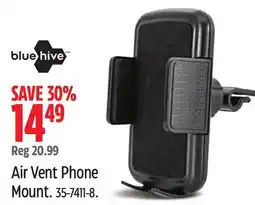Canadian Tire Bluehive Air Vent Phone Mount offer