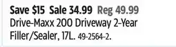 Canadian Tire Black Jack Drive-Maxx 200 Driveway 2-Year Filler/Sealer offer