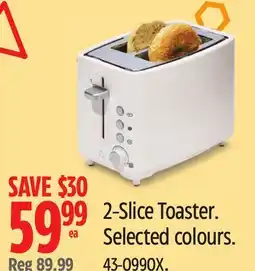 Canadian Tire Vida by PADERNO 2-Slice Toaster offer