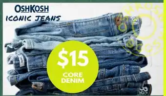 Carter's OshKosh CORE DENIM offer