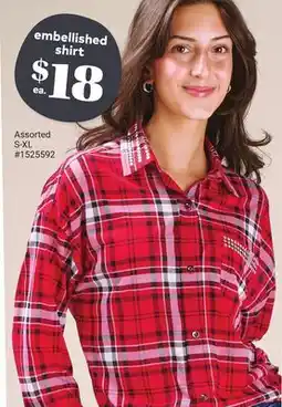 Giant Tiger embellished shirt offer
