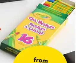 Giant Tiger Oil pastels offer