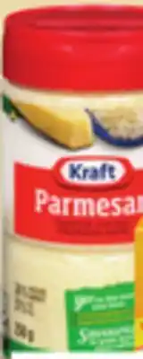 Giant Tiger Kraft parmesan cheese offer