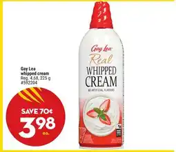 Giant Tiger Gay Lea whipped cream offer