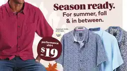 Giant Tiger Performance Shirt offer