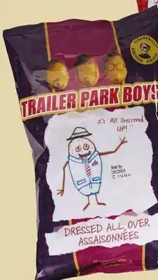 Giant Tiger Trailer Park Boys chips offer