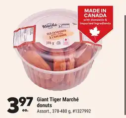 Giant Tiger Giant Tiger Marché donuts offer