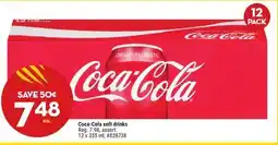 Giant Tiger Coca-Cola soft drinks offer