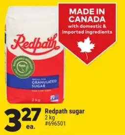 Giant Tiger Redpath sugar offer