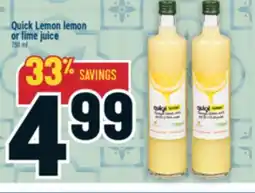 Marché Adonis Quick Lemon lemon or lime juice offer