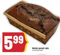 Marché Adonis ADONIS POUND CAKE offer