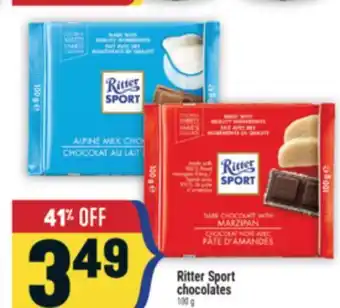 Marché Adonis Ritter Sport chocolates offer
