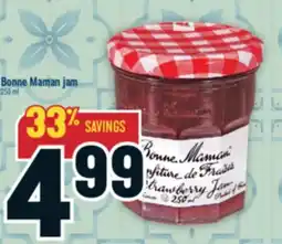 Marché Adonis Bonne Maman jam offer