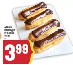 Marché Adonis Adonis chocolate or vanilla éclair offer