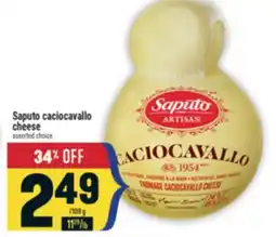 Marché Adonis Saputo caciocavallo cheese offer