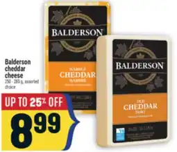 Marché Adonis Balderson cheddar cheese offer