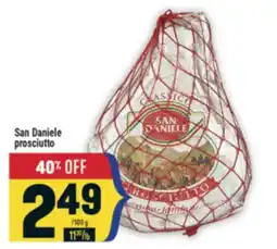 Marché Adonis San Daniele prosciutto offer