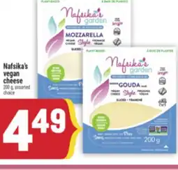 Marché Adonis Nafsika's vegan cheese offer