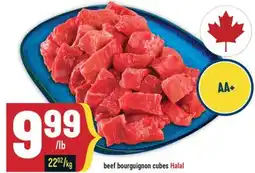 Marché Adonis Beef bourguignon cubes Halal offer