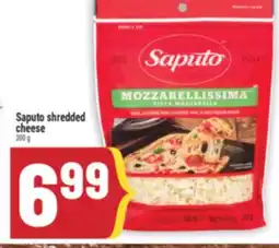 Marché Adonis Saputo shredded cheese offer