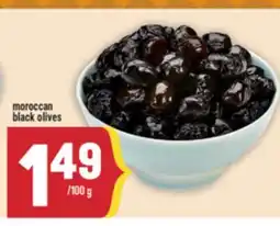 Marché Adonis Moroccan black olives offer