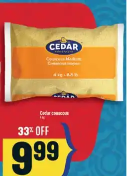 Marché Adonis Cedar couscous offer