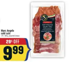 Marché Adonis Marc Angelo cold cuts offer