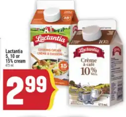 Marché Adonis Lactantia 5, 10 or 15% cream offer