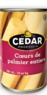 Marché Adonis Cedar palm heart offer