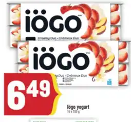 Marché Adonis Iögo yogurt offer