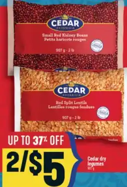 Marché Adonis Cedar dry legumes offer