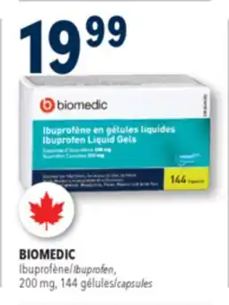 Familiprix BIOMEDIC Ibuprofen, 200mg, 144capsules offer