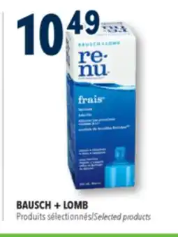 Familiprix BAUSCH + LOMB, Selected products offer