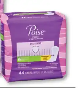 Familiprix POISE, Pads or liners, selected sizes offer