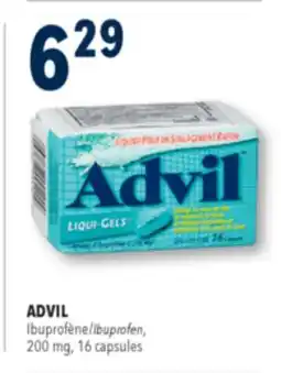 Familiprix ADVIL Ibuprofen, 200mg, 16capsules offer