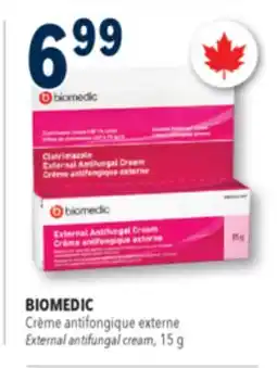 Familiprix BIOMEDIC External antifungal cream, 15g offer