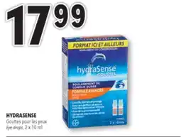 Familiprix HYDRASENSE, Eye drops, 2 x 10 ml offer