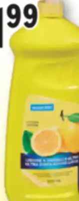 Familiprix Essentiel lemon ultra dishwashing liquid 800ml offer