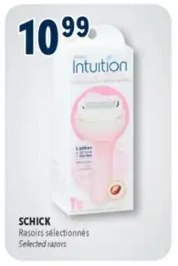 Familiprix Schick Intuition Advanced Moisture razor + cartridges 2un offer