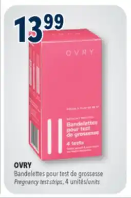 Familiprix OVRY Pregnancy test strips, 4 units offer