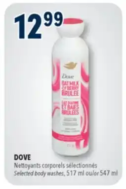 Familiprix Dove body wash Oat Milk & Berry Brulee - Plant Milk Collection 517ml offer
