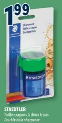 Familiprix STAEDTLER Double hole sharpener offer
