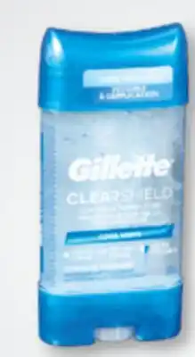 Familiprix GILLETTE Selected antiperspirants or deodorants offer