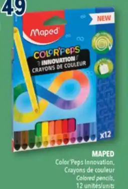 Familiprix MAPED Colored pencils offer