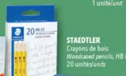 Familiprix STAEDTLER, Woodcased pencils, HB #2, 20 units offer