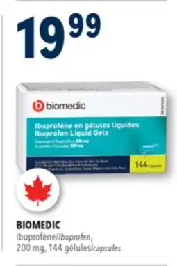 Familiprix Biomedic ibuprofen 200mg liquid gels 144un offer