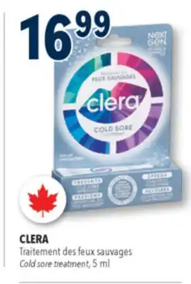 Familiprix CLERA Cold sore treatment, 5ml offer