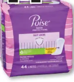 Familiprix Poise long length very light absorbency liners offer